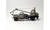 ЗИЛ-164 автокран ЛАЗ-690 (оливковый) Херсон Модель Б.3589, масштабная модель, Херсон Моделс, scale43