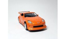 Nissan Fairlady (оранжевый) Ниссан Saico  Б.3713, масштабная модель, scale43