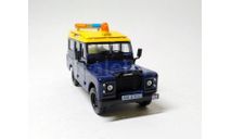 Land Rover 109/100 LWB Полиция Гонконга 1972 (синий/жёлтый) DeAgostini  Б.4437, масштабная модель, scale43