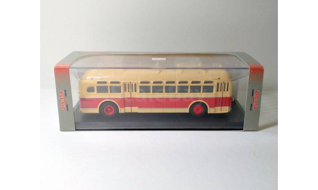 Автобус ЗИС-154 (песочный/красный) Classic Bus  Н.0009, масштабная модель, Classicbus, scale43