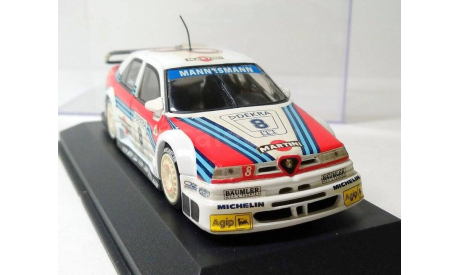 Alfa Romeo 155 V6 TI #8 DTM95 (белый) Альфа-Ромео Minichamps  Б.5882, масштабная модель, scale43