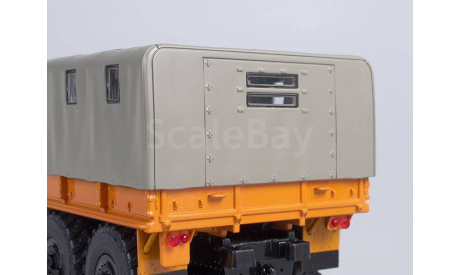 УРАЛ 375Д бортовой с тентом (оранжевый) Start Scale Model  Н.0228, масштабная модель, Start Scale Models (SSM), scale43