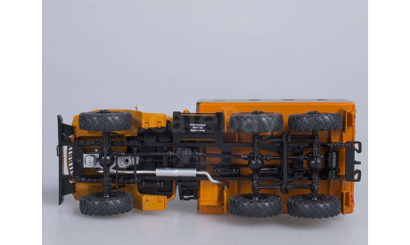 УРАЛ 375Д бортовой с тентом (оранжевый) Start Scale Model  Н.0228, масштабная модель, Start Scale Models (SSM), scale43
