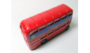 London Bus двухэтажный ’For money can’t buy’ (красный) Motor Max  Б.6434, масштабная модель, MotorMax, scale0