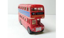 London Bus двухэтажный ’For money can’t buy’ (красный) Motor Max  Б.6435, масштабная модель, MotorMax, scale0