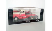 White Road Boss 1977 (красный / белый) Neo scale models  СС.6738, масштабная модель, scale43