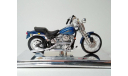 1:18 Мотоцикл Harley-Davidson FXSTS Springer Softail (синий) Харлей Дэвидсон Maisto  СС.6748, масштабная модель мотоцикла, scale18