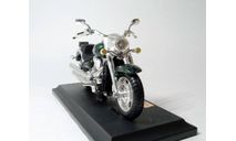 1:18 Мотоцикл Kawasaki Vulcan 2000 (т. зелёный) Кавасаки Maisto  СС.6757, масштабная модель мотоцикла, scale18, Harley-Davidson