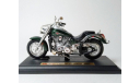 1:18 Мотоцикл Kawasaki Vulcan 2000 (т. зелёный) Кавасаки Maisto  СС.6757, масштабная модель мотоцикла, scale18, Harley-Davidson