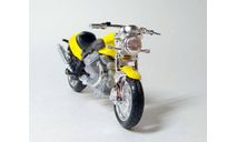 1:18 Мотоцикл Moto Gozzi V10 Centauro (жёлтый) Maisto СС.6758, масштабная модель мотоцикла, scale18