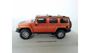 Hummer H3 2006 (Оранжевый) Хаммер Luxury  СС.6821, масштабная модель, Luxury Diecast (USA), scale43