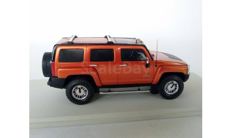 Hummer H3 2006 (Оранжевый) Хаммер Luxury  СС.6821, масштабная модель, Luxury Diecast (USA), scale43