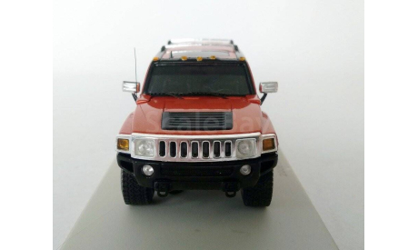 Hummer H3 2006 (Оранжевый) Хаммер Luxury  СС.6821, масштабная модель, Luxury Diecast (USA), scale43