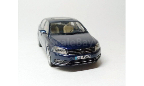 Volkswagen Passat Limousine (т.синий) Фольксваген Schuco  Б.7129, масштабная модель, scale43