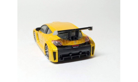 Renault Megane coupe (жёлтый) Рено Bburago  Б.7182, масштабная модель, scale43