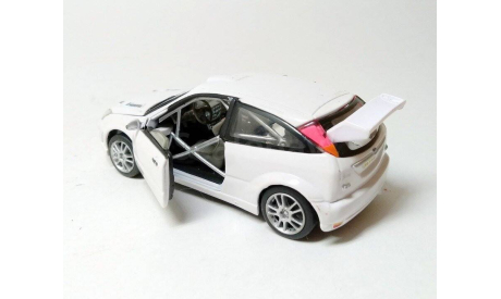 Ford Focus WRC (белый) Форд Cararama  Б.7192, масштабная модель, Bauer/Cararama/Hongwell, scale43