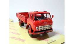 МАЗ-500А бортовой 1973 (красный) Наш Автопром  Н.0334