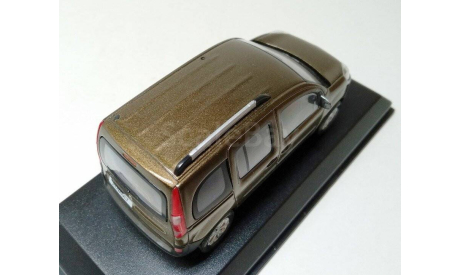 Renault Kangoo (коричневый) Рено Norev  Б.7237, масштабная модель, scale43
