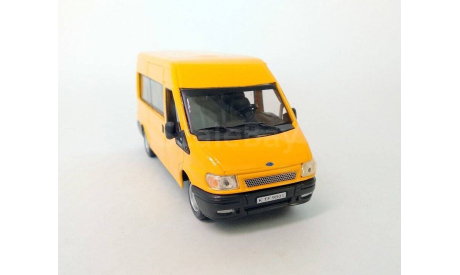 Ford Transit микроавтобус (жёлтый) Форд Cararama  Б.7744, масштабная модель, Bauer/Cararama/Hongwell, scale43