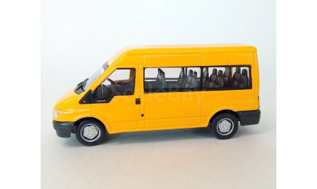 Ford Transit микроавтобус (жёлтый) Форд Cararama  Б.7744, масштабная модель, Bauer/Cararama/Hongwell, scale43