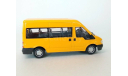 Ford Transit микроавтобус (жёлтый) Форд Cararama  Б.7744, масштабная модель, Bauer/Cararama/Hongwell, scale43