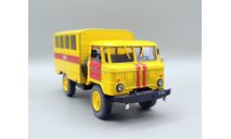 Горький-66 кунг ВГСЧ горноспасательный (жёлтый) DeAgostini  М.0006, масштабная модель, ГАЗ, scale43