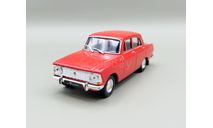 Москвич-412 (красный) DeAgostini М.0031, масштабная модель, scale43