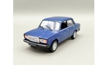 ВАЗ-2107 ’Жигули’ (синий) DeAgostini  М.0034, масштабная модель, scale43