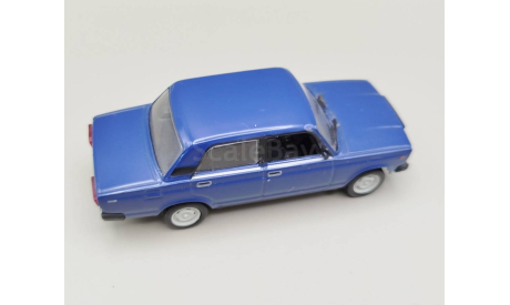 ВАЗ-2107 ’Жигули’ (синий) DeAgostini  М.0034, масштабная модель, scale43