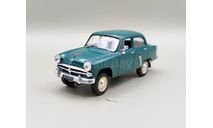 Москвич-410 4х4 (т.зелёный) DeAgostini  М.0035, масштабная модель, scale43