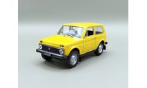 ВАЗ-2121 ’Нива’ (жёлтый) DeAgostini  М.0038, масштабная модель, scale43