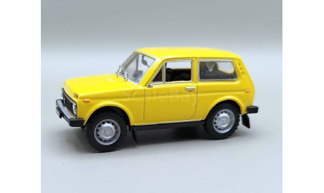 ВАЗ-2121 ’Нива’ (жёлтый) DeAgostini  М.0038, масштабная модель, scale43