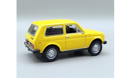 ВАЗ-2121 ’Нива’ (жёлтый) DeAgostini  М.0038, масштабная модель, scale43