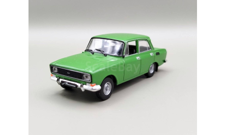 Москвич-2140 (зелёный) DeAgostini  М.0039, масштабная модель, scale43