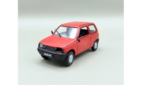 ВАЗ-1111 ’Ока’ (красный) DeAgostini  М.0043, масштабная модель, scale43