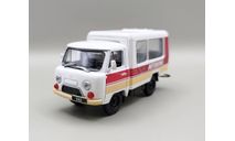 УАЗ-3303 (Т12.02) ’Кубанец’ автоклуб (белый) DeAgostini М.0055, масштабная модель, scale43