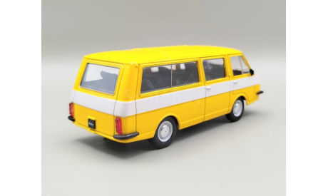 РАФ-2203 ’Латвия’ микроавтобус (жёлтый) DeAgostini  М.0060, масштабная модель, scale43