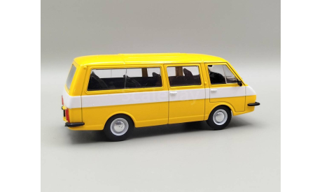 РАФ-2203 ’Латвия’ микроавтобус (жёлтый) DeAgostini  М.0060, масштабная модель, scale43