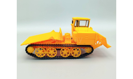 Трактор трелёвочный ТДТ-55А (жёлтый) Hachette  М.0065, масштабная модель, scale43