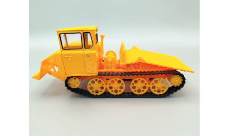 Трактор трелёвочный ТДТ-55А (жёлтый) Hachette  М.0065, масштабная модель, scale43