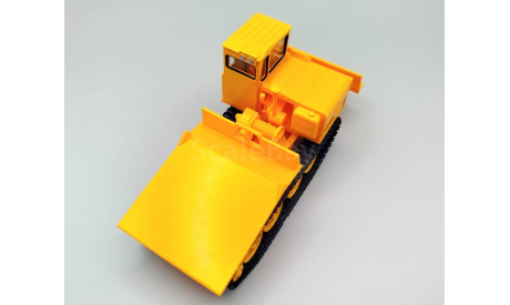 Трактор трелёвочный ТДТ-55А (жёлтый) Hachette  М.0065, масштабная модель, scale43