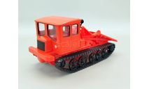 Трактор трелёвочный ТДТ-60 (красный) Hachette М.0066, масштабная модель, scale43