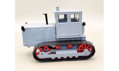 Трактор Т-100 гусеничный (серый) Hachette  М.0071, масштабная модель, scale43, ВТЗ