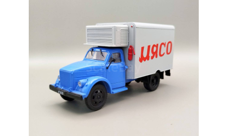Горький-51А фургон ’Мясо’ (синий/серый) DeAgostini  М.0086, масштабная модель, scale43, ГАЗ