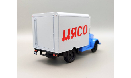 Горький-51А фургон ’Мясо’ (синий/серый) DeAgostini  М.0086, масштабная модель, scale43, ГАЗ