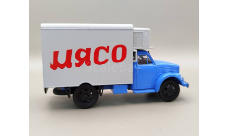 Горький-51А фургон ’Мясо’ (синий/серый) DeAgostini  М.0086, масштабная модель, scale43, ГАЗ