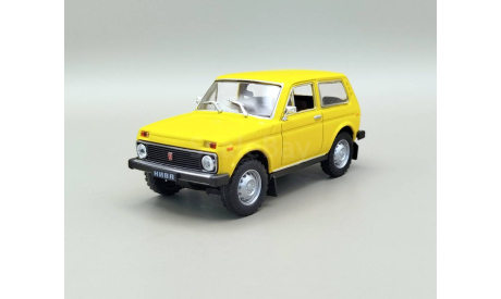 ВАЗ-2121 ’НИВА’ (жёлтый) DeAgostini М.0101, масштабная модель, scale43
