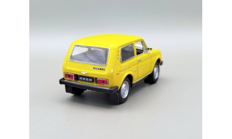 ВАЗ-2121 ’НИВА’ (жёлтый) DeAgostini М.0101, масштабная модель, scale43