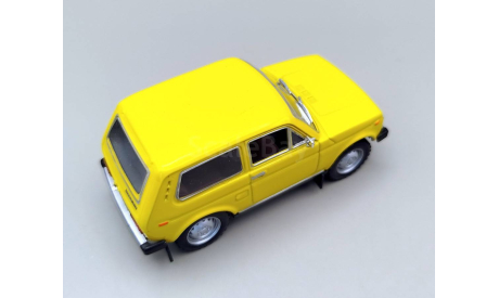 ВАЗ-2121 ’НИВА’ (жёлтый) DeAgostini М.0101, масштабная модель, scale43