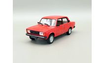 ВАЗ-2105 ’Жигули’ (красный) DeAgostini М.0102, масштабная модель, scale43